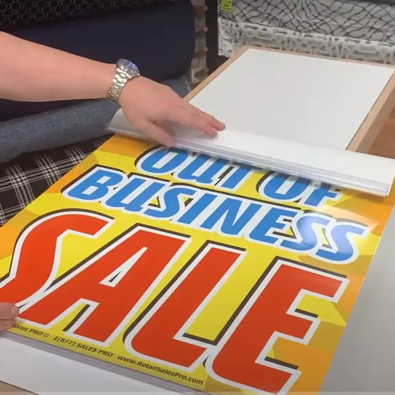 Going Out of Business Sale Advertising